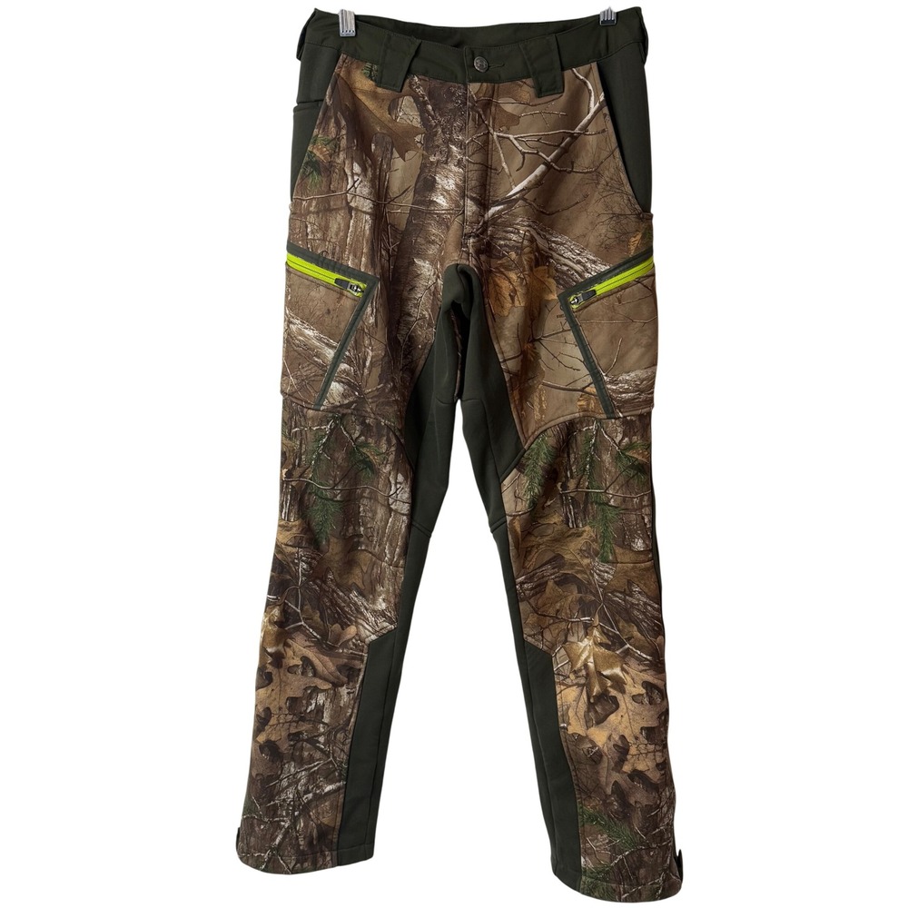 Under Armour Mens Hunting Pants Fleece 30 Camo Scent Control RealTree Xtra